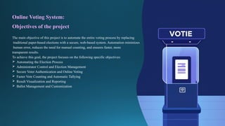 ONLINE-VOTING-System:Elevating Democracy.pptx