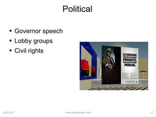 Political Governor speech Lobby groups Civil rights 