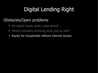 Online09 - The case for a Digital Lending Right