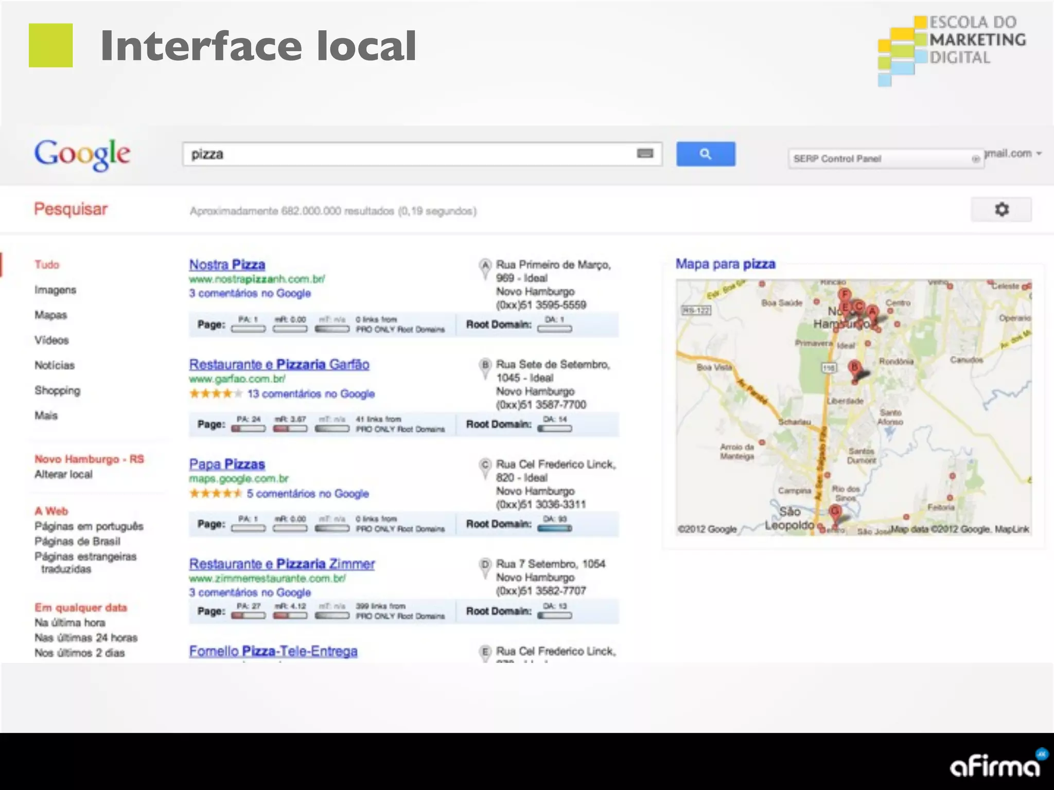 Interface local
 