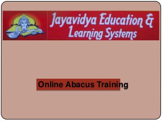 Online Abacus Training
 