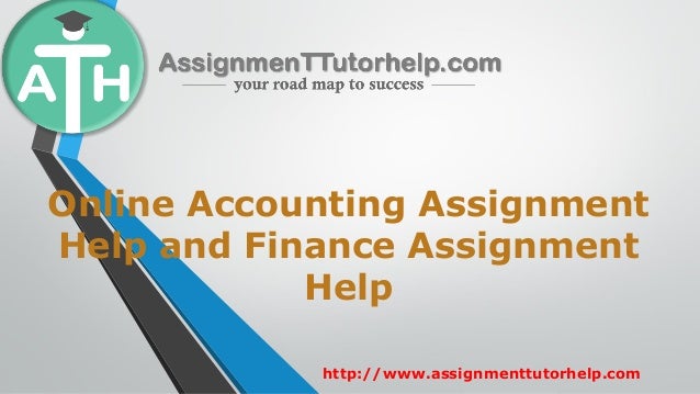 Online accounting homework help