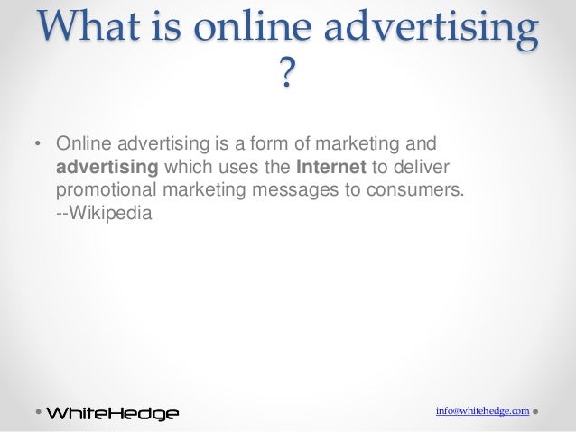 Online Advertising