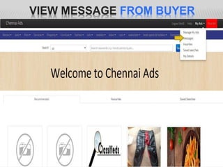 VIEW MESSAGE FROM BUYER
 