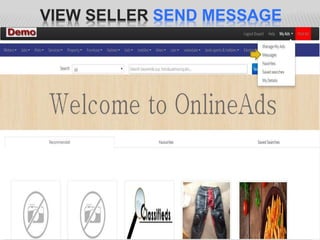 VIEW SELLER SEND MESSAGE
 