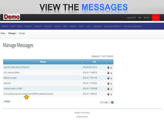 VIEW THE MESSAGES
 