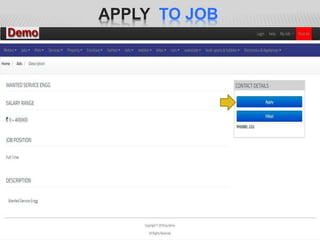 APPLY TO JOB
 