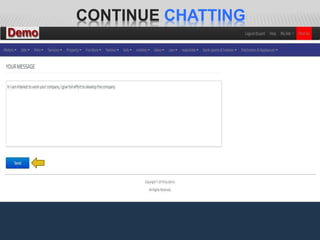 CONTINUE CHATTING
 
