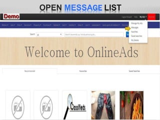 OPEN MESSAGE LIST
 