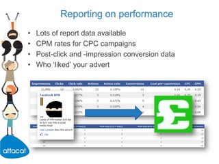 Publicising eventsUpcoming event? Regionally or demographically targeted ad campaign.
