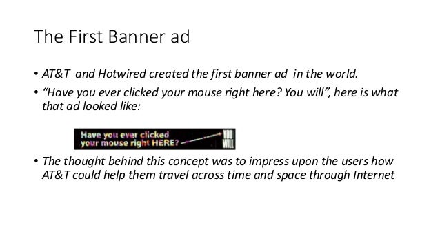 Online Advertising History