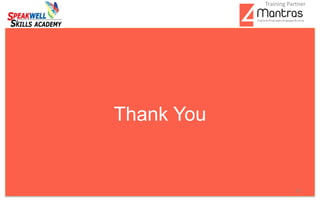 17
Thank You
Training Partner
 