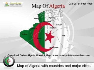 Download Online Algeria Country Map