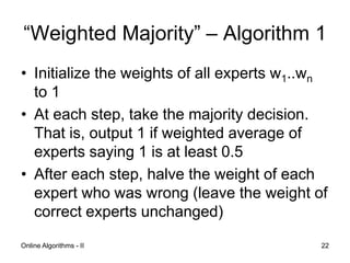 Online Algorithms - An Introduction | PPTX
