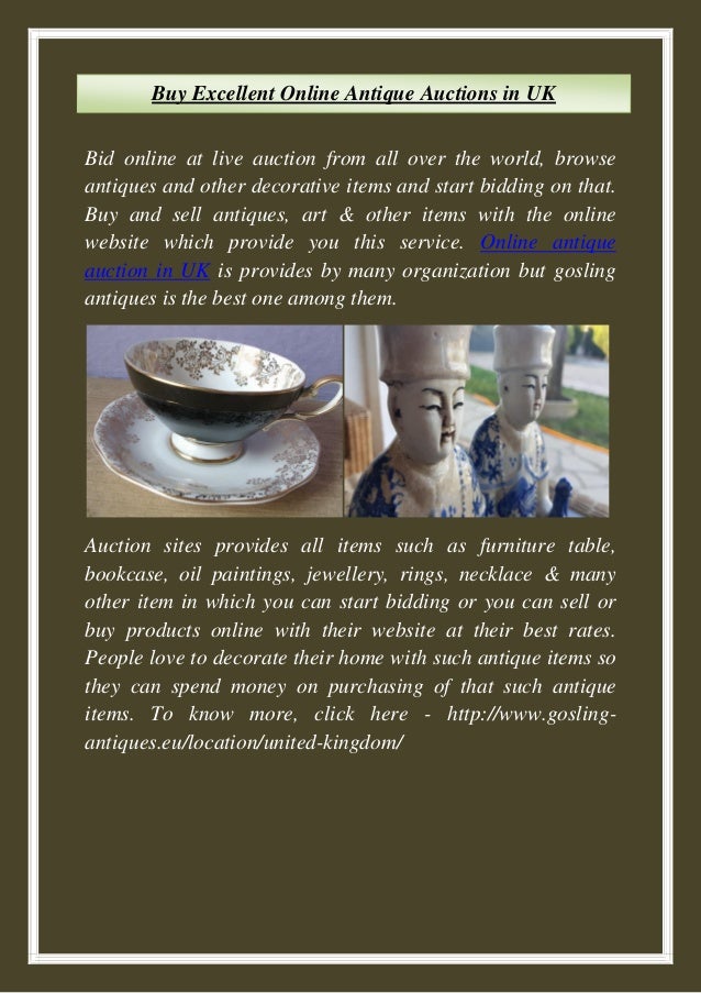 Buy Excellent Online Antique Auctions In Uk Buy Excellent Online Antique Auctions In Uk