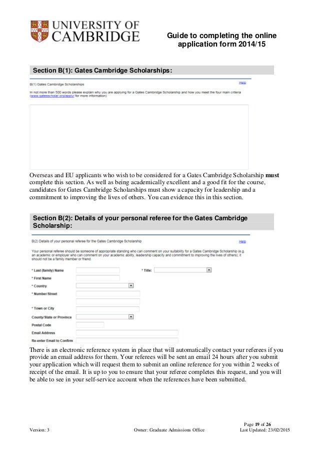 Cambridge phd application research proposal