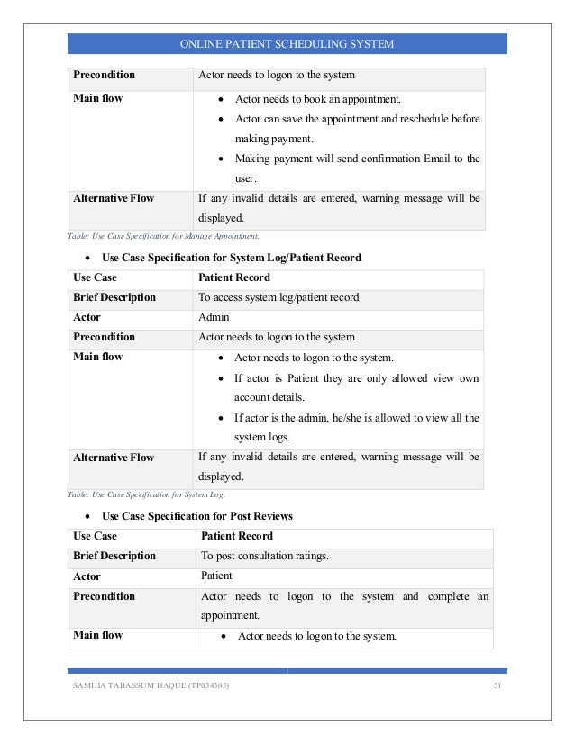 Online Appointment System