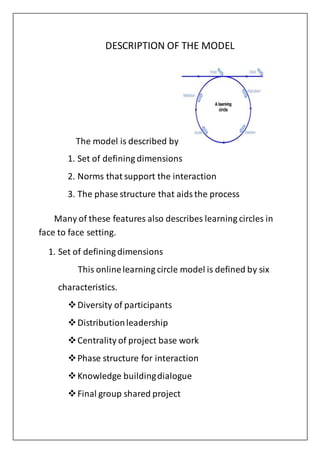 Online assignment-Circle Learning | DOCX