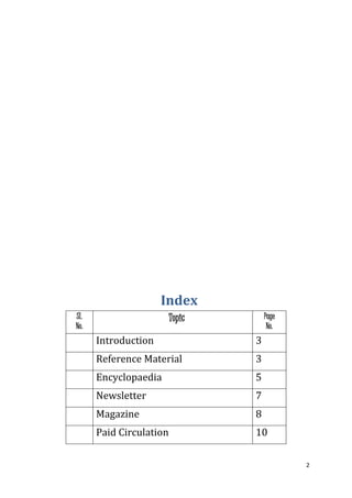 Online assignment -Reference Material | DOCX