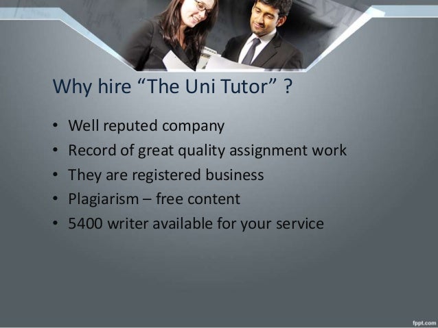 Online assignment help companies