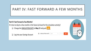 PART IV: FAST FORWARD A FEW MONTHS
 