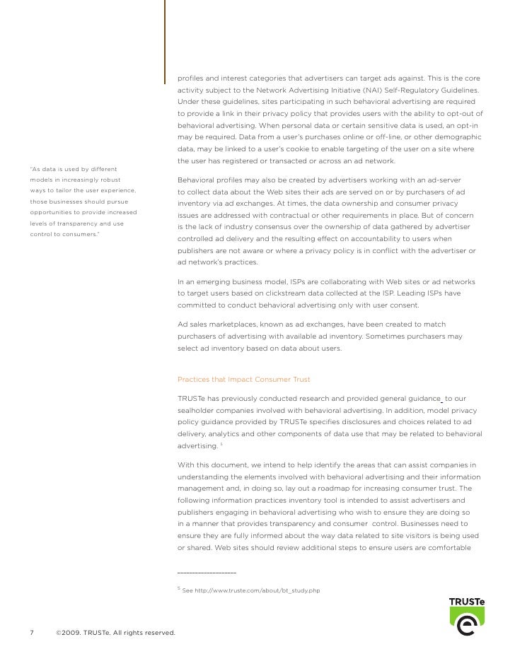 Truste preference manager - boardsqust