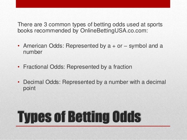 How do sports odds work How do sports odds work