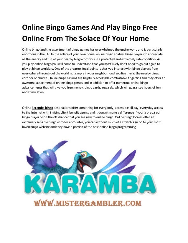 Play Bingo Games For Free