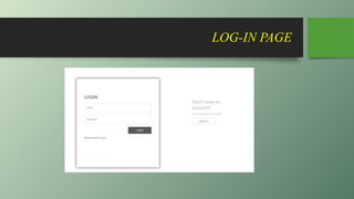 LOG-IN PAGE
 
