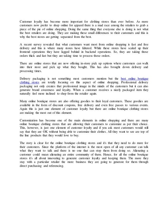 online boutique clothing store