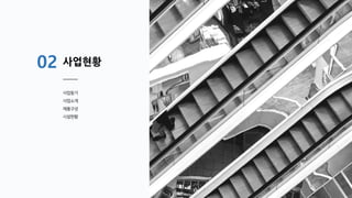 사업현황
사업동기
사업소개
제품구성
시설현황
02
 