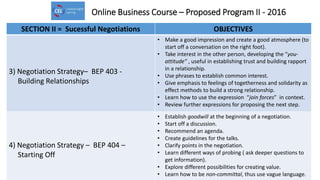 Online Business Course Program.2016 - Upper-Intermediate