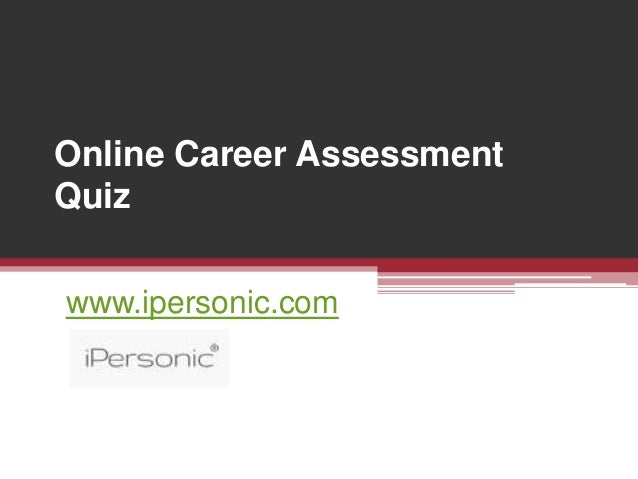 career assessment quiz