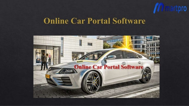 Online car portal software