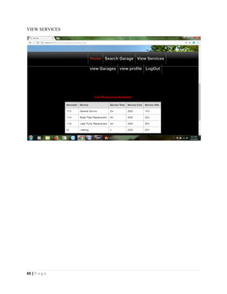 43 | P a g e
VIEW SERVICES
 