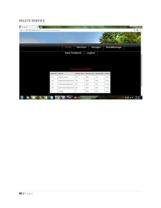 48 | P a g e
DELETE SERVICE
 