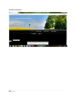 49 | P a g e
SEARCH GARAGE
 