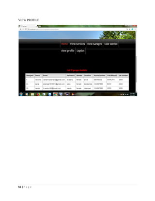 56 | P a g e
VIEW PROFILE
 