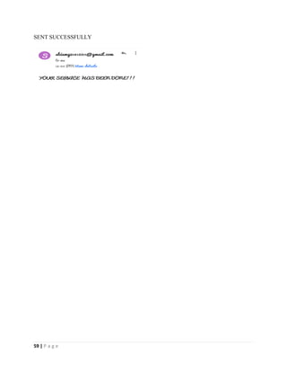 59 | P a g e
SENT SUCCESSFULLY
 