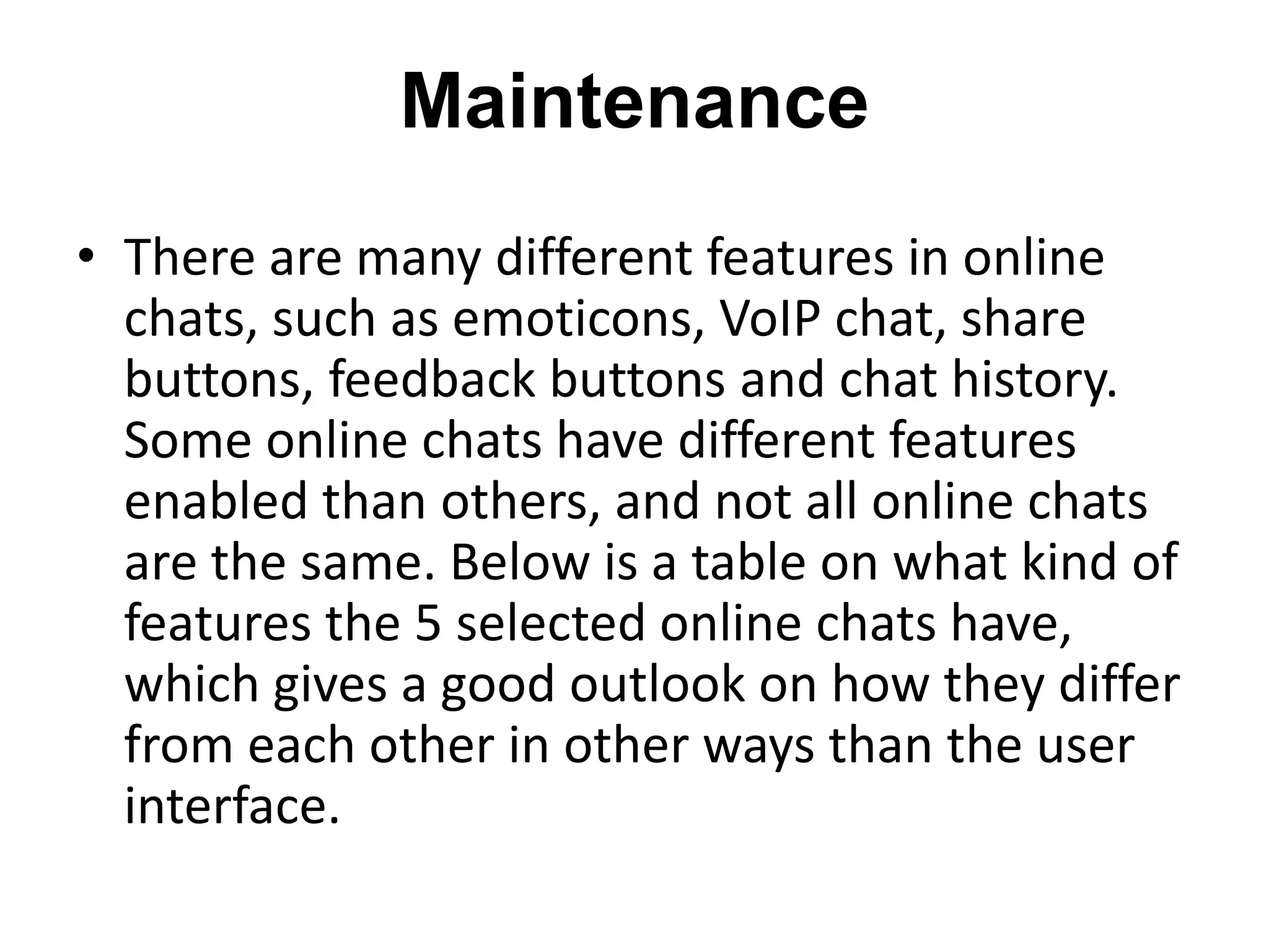 Online chatting system | PPTX