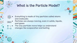 Particle Model Freezing Understanding the Particle Model: Evaporation, Freezing, Condensation ...