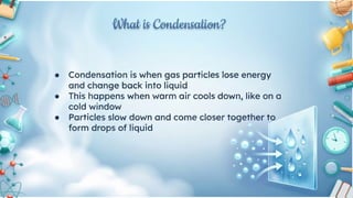 Particle Model Freezing Understanding the Particle Model: Evaporation, Freezing, Condensation ...