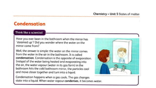 Particle Model Freezing Understanding the Particle Model: Evaporation, Freezing, Condensation ...