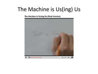 The Machine is Us(ing) Us