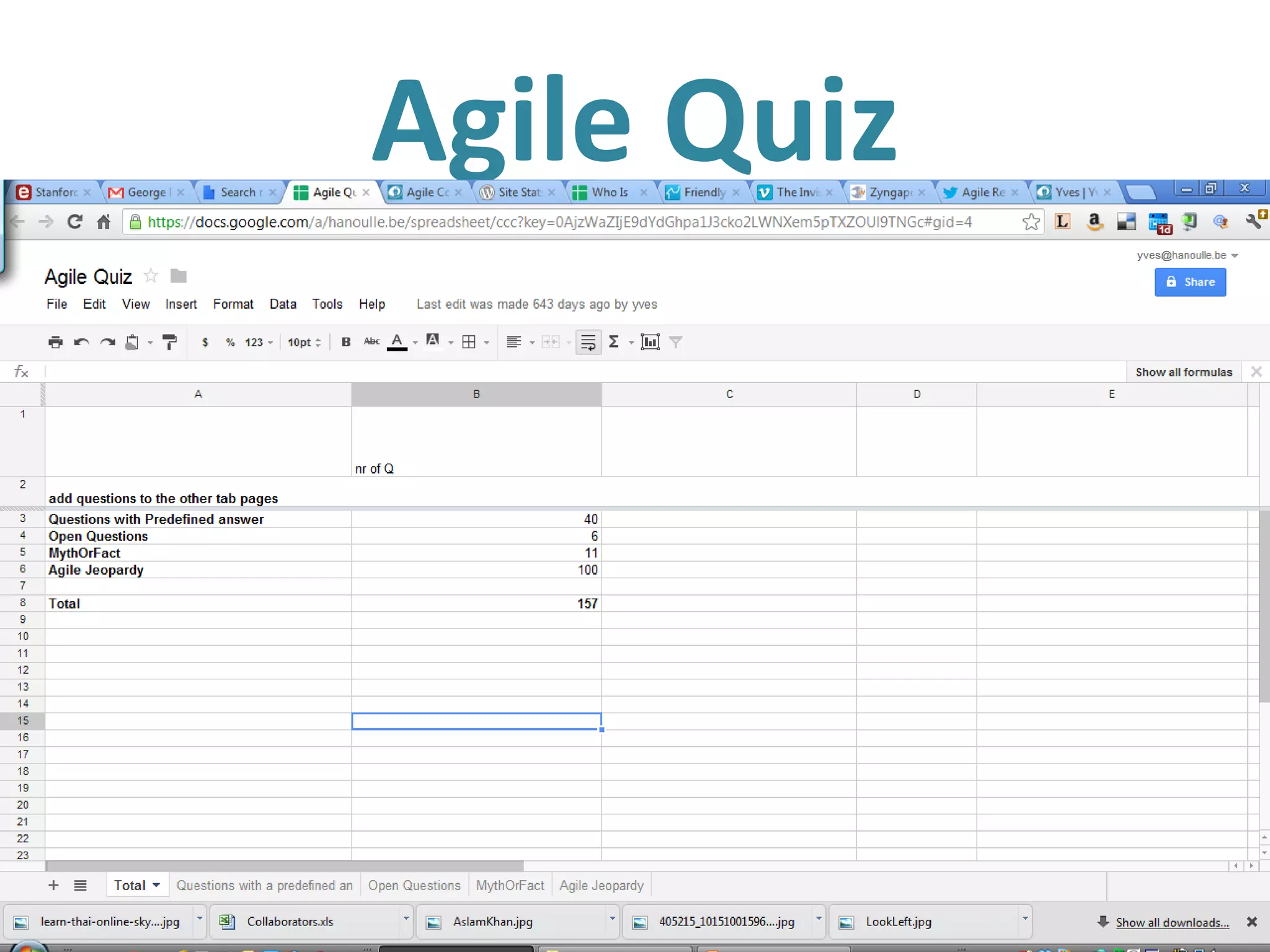 Agile Quiz




51
 