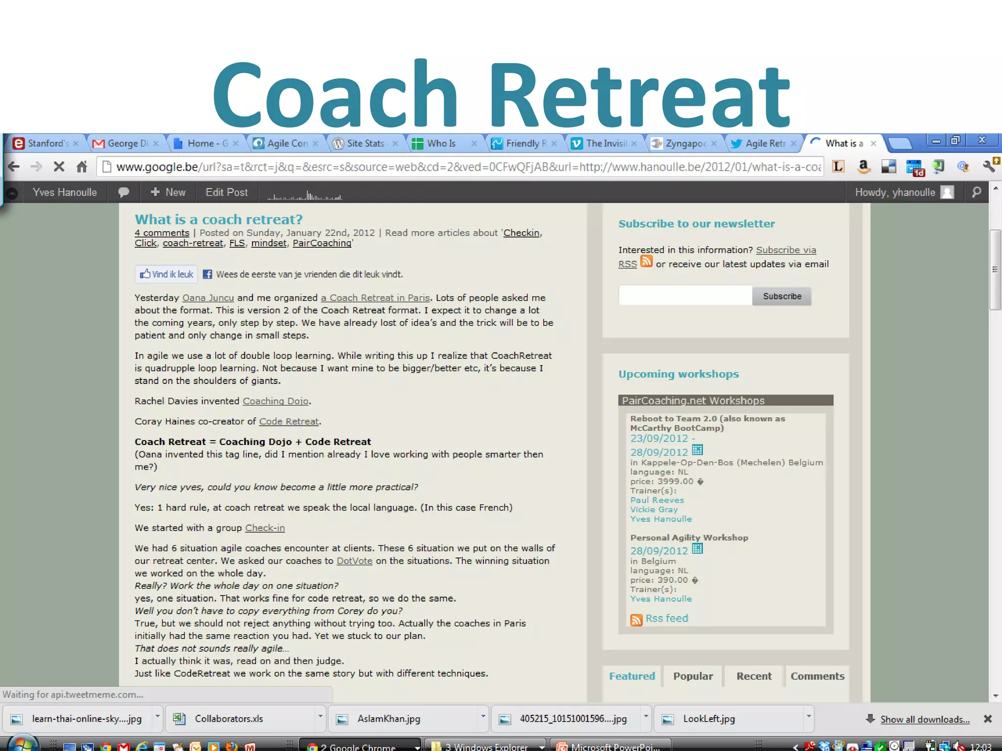 Coach Retreat




57
 