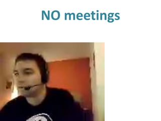 NO meetings




23
 
