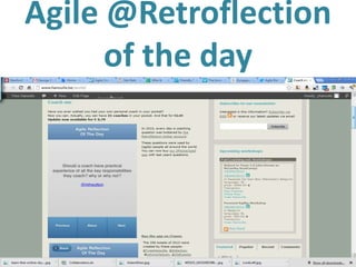 Agile @Retroflection
           of the day




61
 