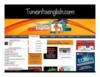 Tuneintoenglish.com
 