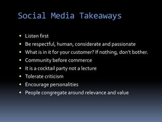 4) Engagement Model…a moderator is instrumental in creating the culture  Establish Rules Create Guidelines for ContributingBe Prepared to be a Bouncer at TimesPrepared by www.InnerCircleCommunities.com